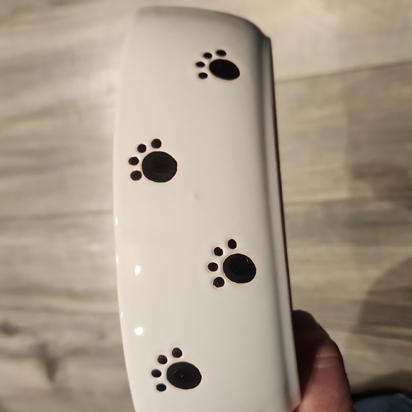 EUC Pet Rageous Design Meow Cat Food Dish No Chips - Picture 3 of 4